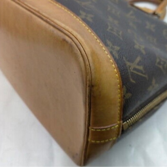 Louis Vuitton LV Hand Bag Alma Browns Monogram - Picture 6 of 11
